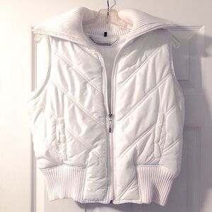 White Puffer Vest